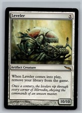 Leveler 195/306 Magic the Gathering MTG Mirrodin Carl Critchlow Art RARE