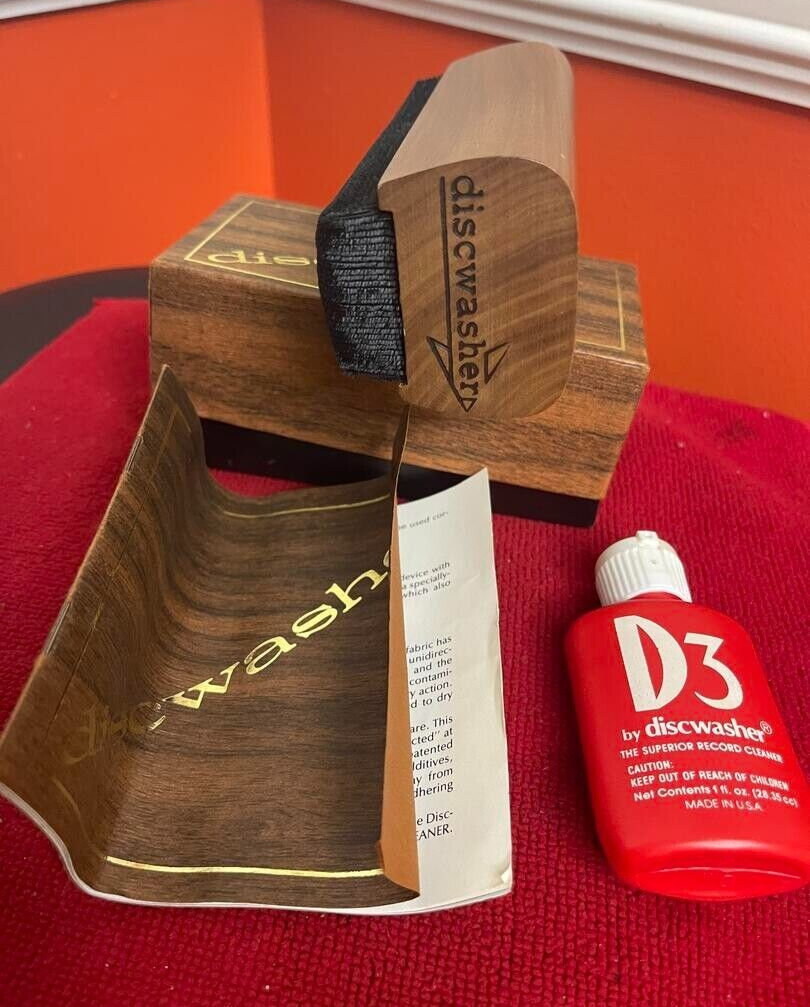 Discwasher Brush Record Cleaning Brush In Original Box eBay