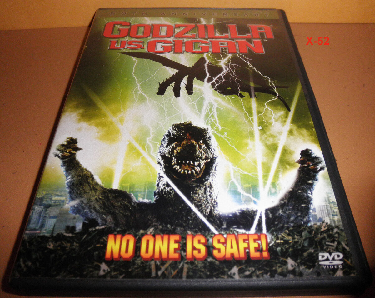 Godzilla vs Gigan DVD King Ghidoranh Anguirus TOHO Gojira versus