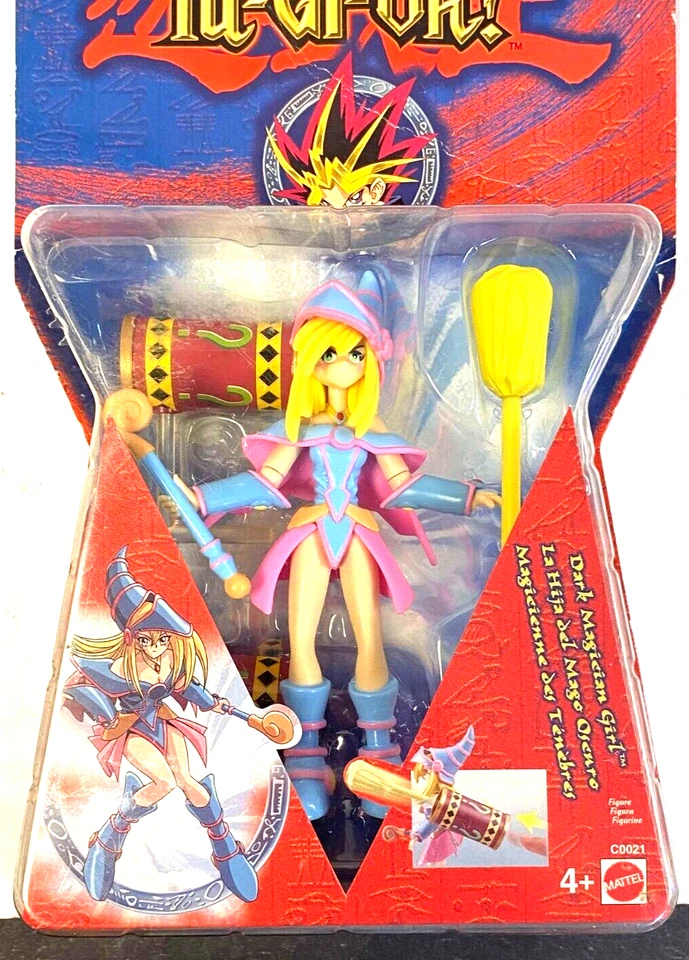 Figura de acción Yugioh Mattel Dark Magician Girl nueva de 5" 2003 ¡Muy rara! Foto 4 de 4