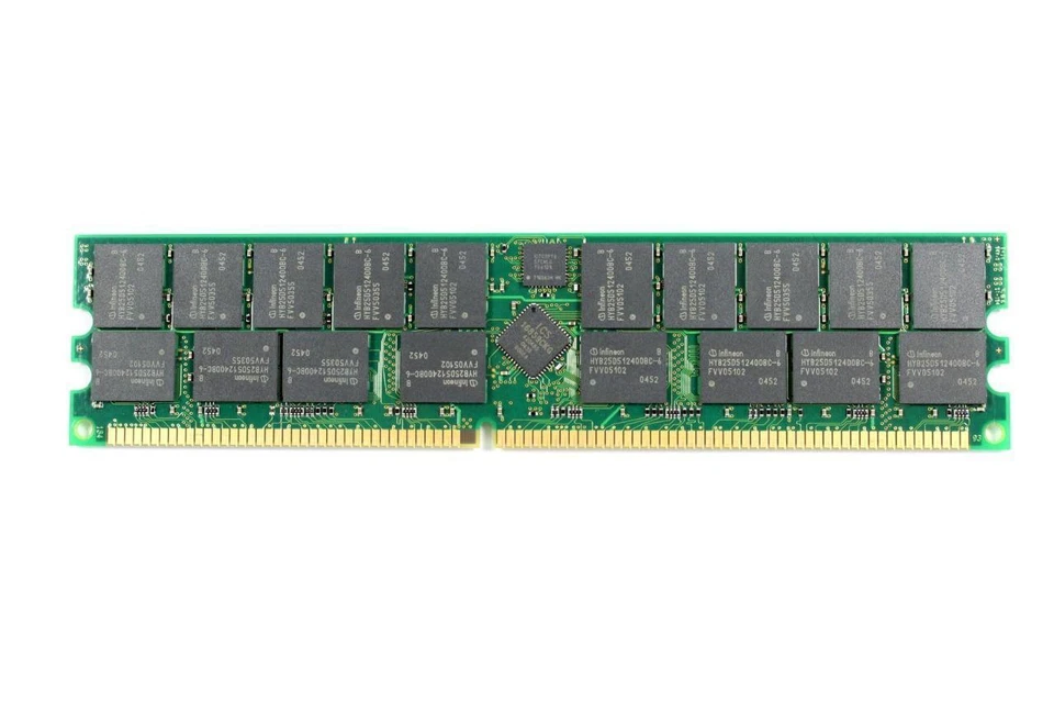Infineon 2GB PC-2100 266 MHz DDR 184-Pin DIMM Memory 9U176 09U176 - Image 2 of 3