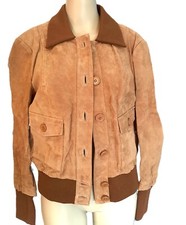 Linea Tesini Leder Blouson Damen Jacke  Blazer Gr.40 cognac NEU