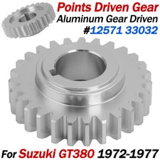 Per 72-77 Suzuki Gt380 Gt 380 Perni Ingranaggi Trasmessi Alluminio Sostituire 12571-33032