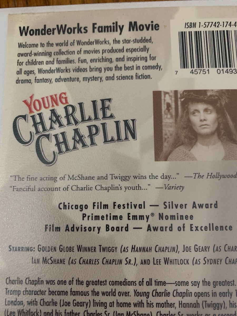 (未使用･未開封品)Young Charlie Chaplin [VHS] Young Charlie Chaplin VHS | eBay