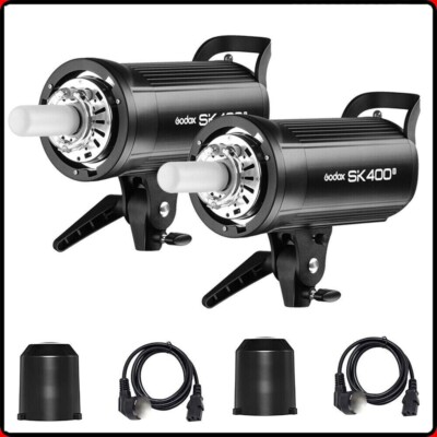 Godox SK400II 400Ws GN65 Professional Studio Flash-Strobe Blitzgerät 