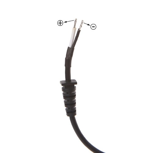 Straight Power Male Plug to Bare Wire Open End Pigtail Power Cable C - Afbeelding 6 van 8
