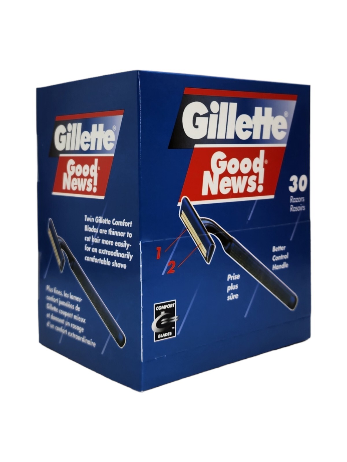 Gillette Good News Disposable Razors Twin Blade Box of 30 Pieces Brand