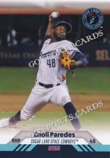 2022 Sugar Land Space Cowboys Enoli Paredes RC Rookie Houston Astros DR