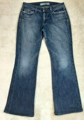 Joe's Jeans Women's Sz 30 Gigi Blue Wash Boot Cut Jeans Pockets
