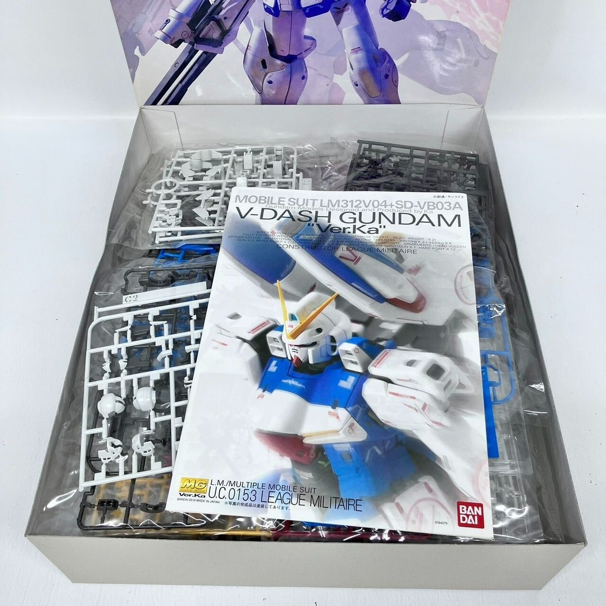 1/100 MG V Dash Gundam Ver.Ka LM312V04 Plastic model Kit | eBay