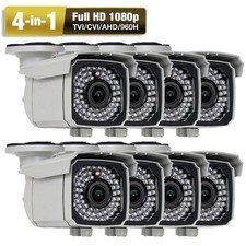 HD 2.6MP 1080P 66IR LEDs Varifocal Lens Outdoor PS Security Camera AC N  