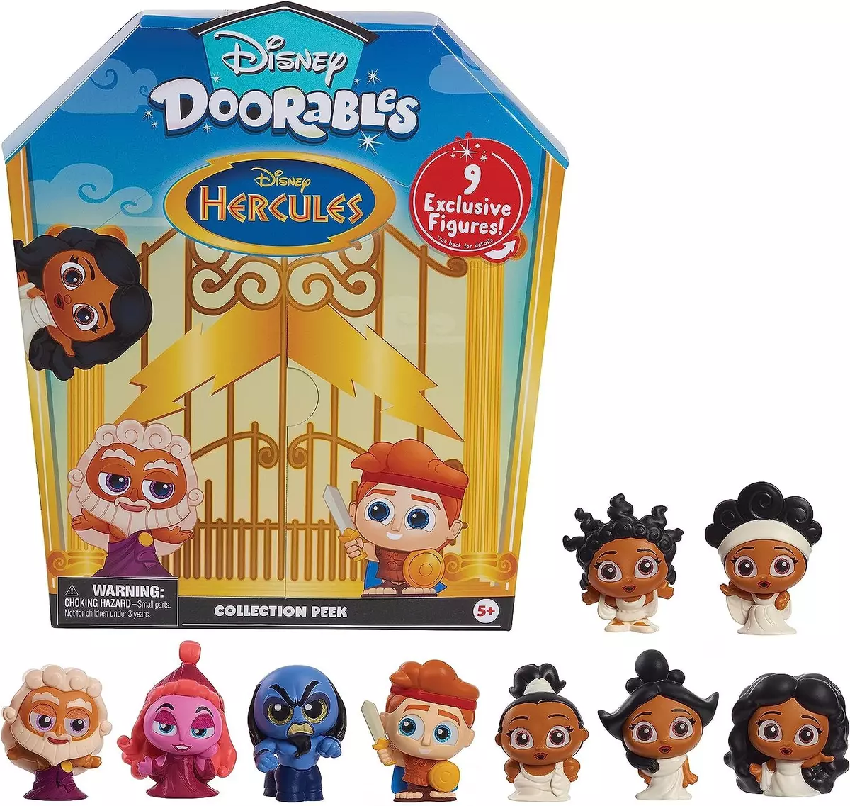 Disney Doorables NEW Hercules Collector Pack, Collectible 9 Exclusive  Figures