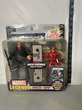 Pack Marvel Legends Daredevil Masked Vs Kingpin, Toy Biz 2006, Neuf Scellé
