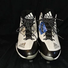 Adidas Power Alley 4 Mens 15 US Mid Baseball Cleats Iron Skin Lite Strike Q16581