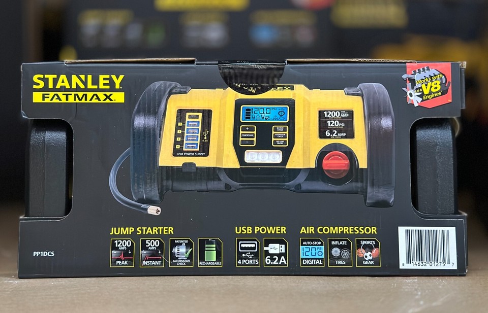 Stanley Fatmax Professional Power Station With 120 Psi Air Compressornull