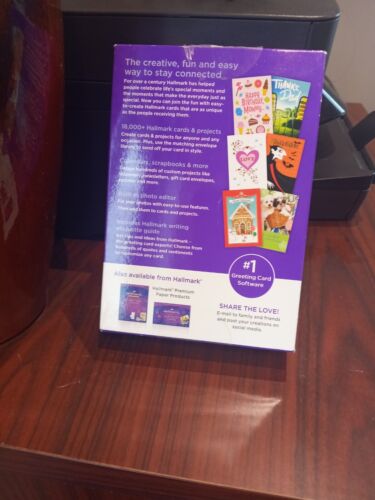 New Sealed Hallmark Card Studio Deluxe Disc / CD / DVD, Windows 7, 8, 10, Vista - Picture 2 of 3