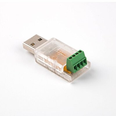 2 Pezzi Adattatore Convertitore Da USB A RS485 – Per Windows, Linux, PLC E Automazione Industriale