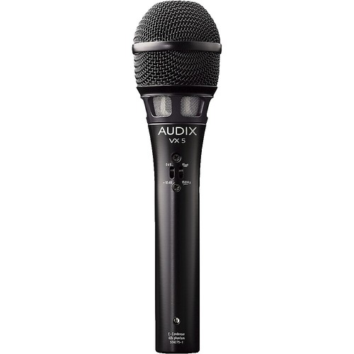 Audix OM3S Vocal and Instrument Dynamic Microphone - Black From