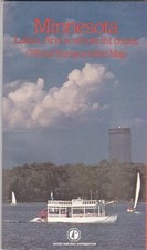 1981-82 Official State Issue Road Map Of Minnesota