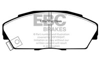 EBC Brakes DP3719/2C Redstuff Keramik Low Dust BremsbeläGe