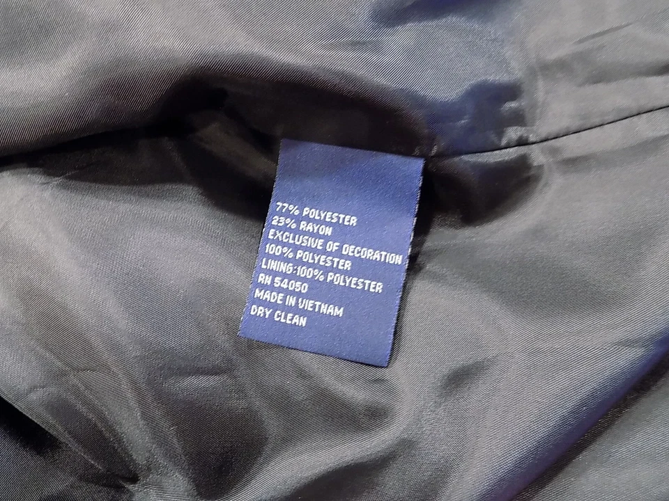 Blazer mujer JONES WEAR NUEVO CON ETIQUETAS rayón/algodón talla 18 (325) Foto 4 de 4