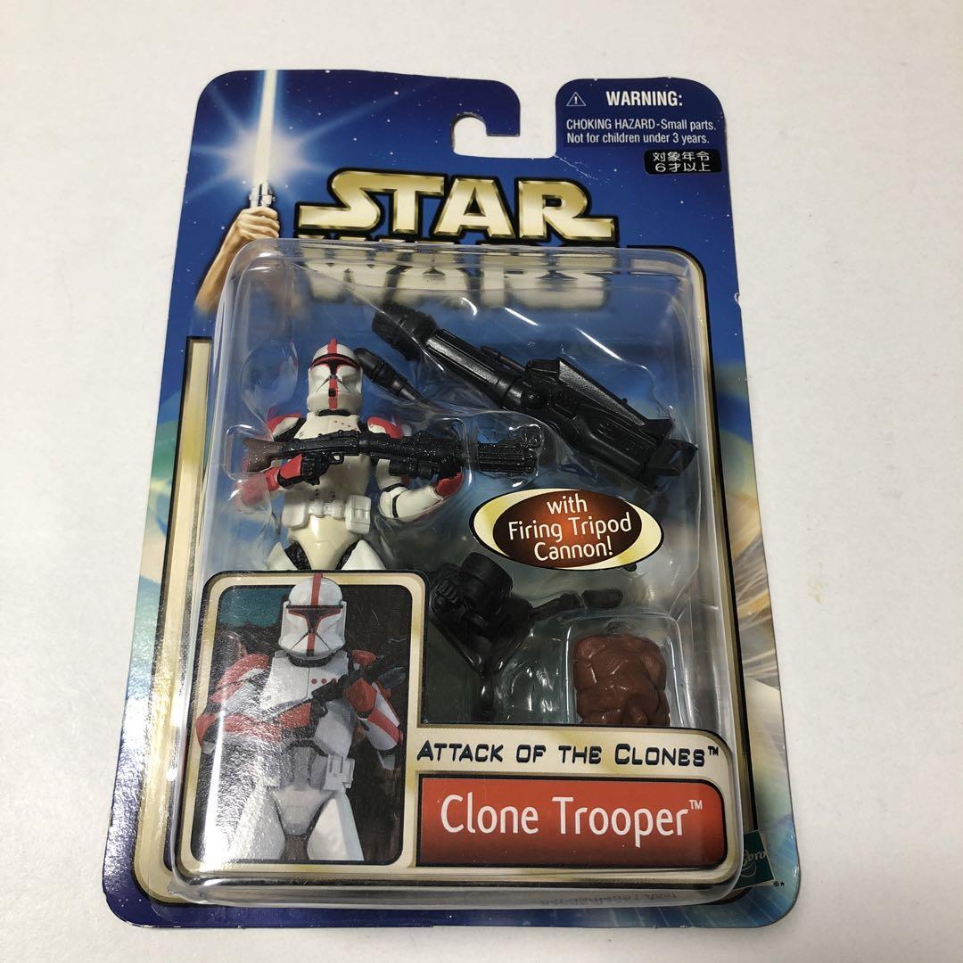 Kenner Star Wars Attack Of The Clones Clone Trooper Firing Tripod