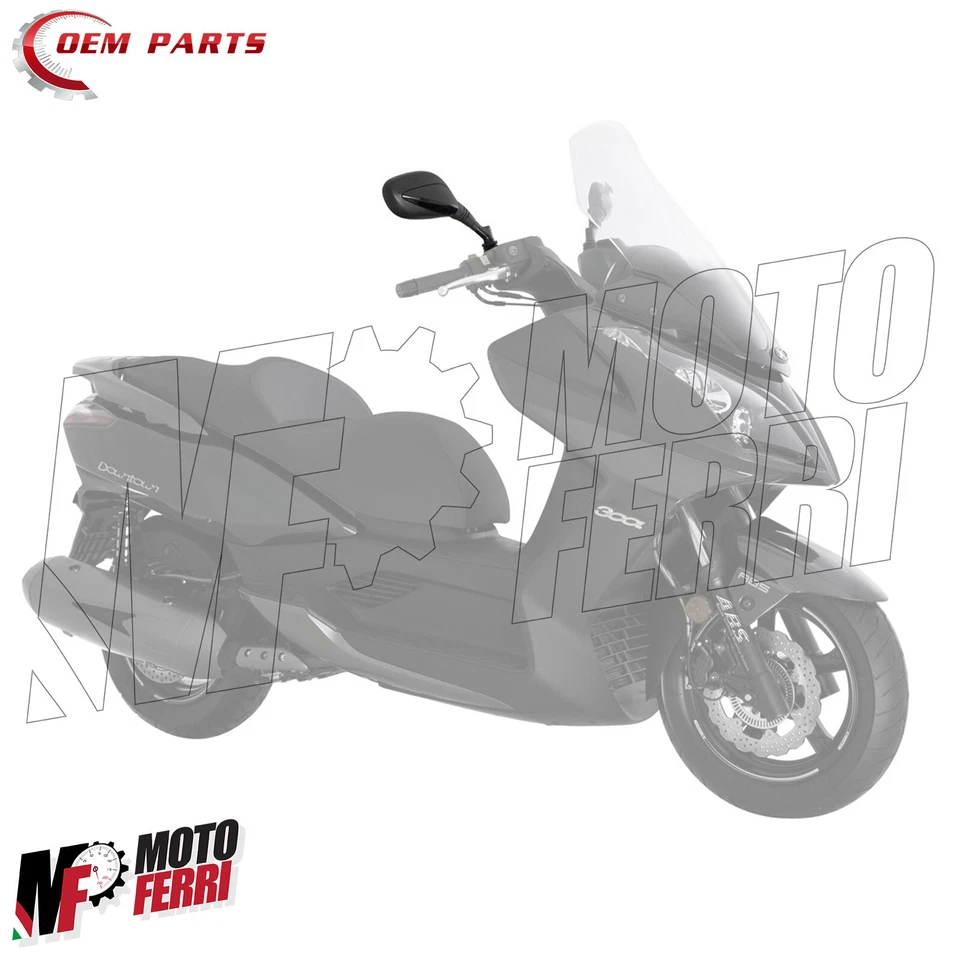 Espejo retrovisor derecho MF8192 Kymco Downtown 125 200 300 de 2009 a 2016 Foto 4 de 4