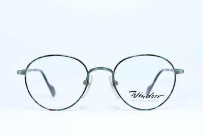 Panto WINDSOR 813 C.27 47-19 Vintage Brille Eyeglasses Bril Gafas Rund Klein