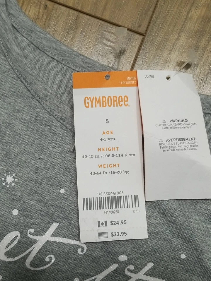 Nuevo con etiquetas Pantalones ajustados de terciopelo y top Gymboree para niñas 2 piezas talla 5 (K 042) Foto 4 de 4