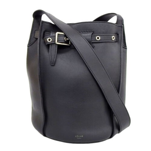 Celine Big Bag Bucket Long Strap Shoulder Leather… - image 1