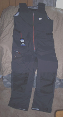 Fishing Bibs Gill RS25 Race Fusion Bibs Graphite Mens 2X Bibs Waterproof Overall
