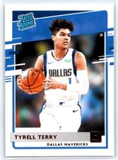 2020-21 Panini Donruss - Rated Rookies #216 Tyrell Terry (RC)