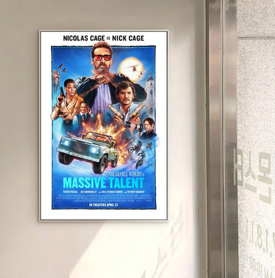 Unbearable Weight of Massive Talent Film classic movie poster 3 unframe