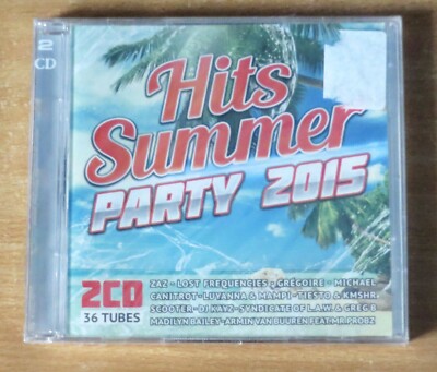 Hits Summer Party 2015 2CD Sealed (Scooter, Tiesto, Lost Frequencies, Zaz, Orti)