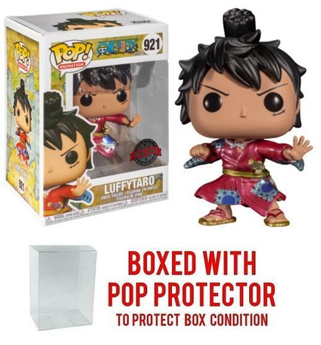 Funko Pop Onepiece Luffytaro Metallic 921 Special Edition Mint Ebay