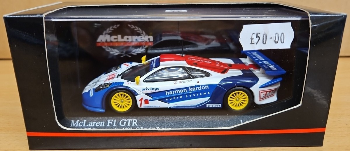 レア Huge 1/12 MINICHAMPS MCLAREN F1 GTR Minichamps McLaren F1 GTR Longtail 1998 24h LeMans #40 EMI Dicast