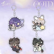 Love and Deepspace Keychain Pendant Creativity Cute Acrylic Keyring Gift Widget