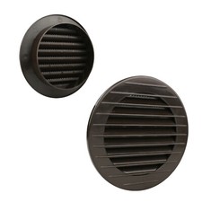 Lüftungsgitter Lamellen rund eckig weiß braun grau anthrazit ziegelrot schwarz