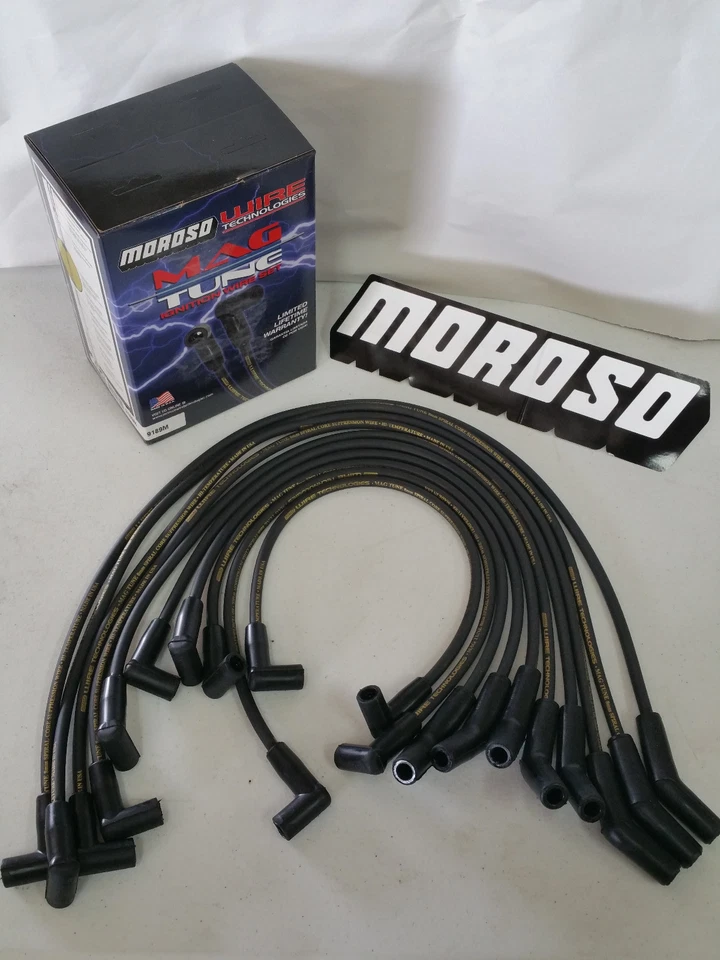 Moroso Mag-Tune Spark Plug Wire 8mm Set For 89-95 Ford Bronco / Mustang 5.0L V8 - Image 2 of 2