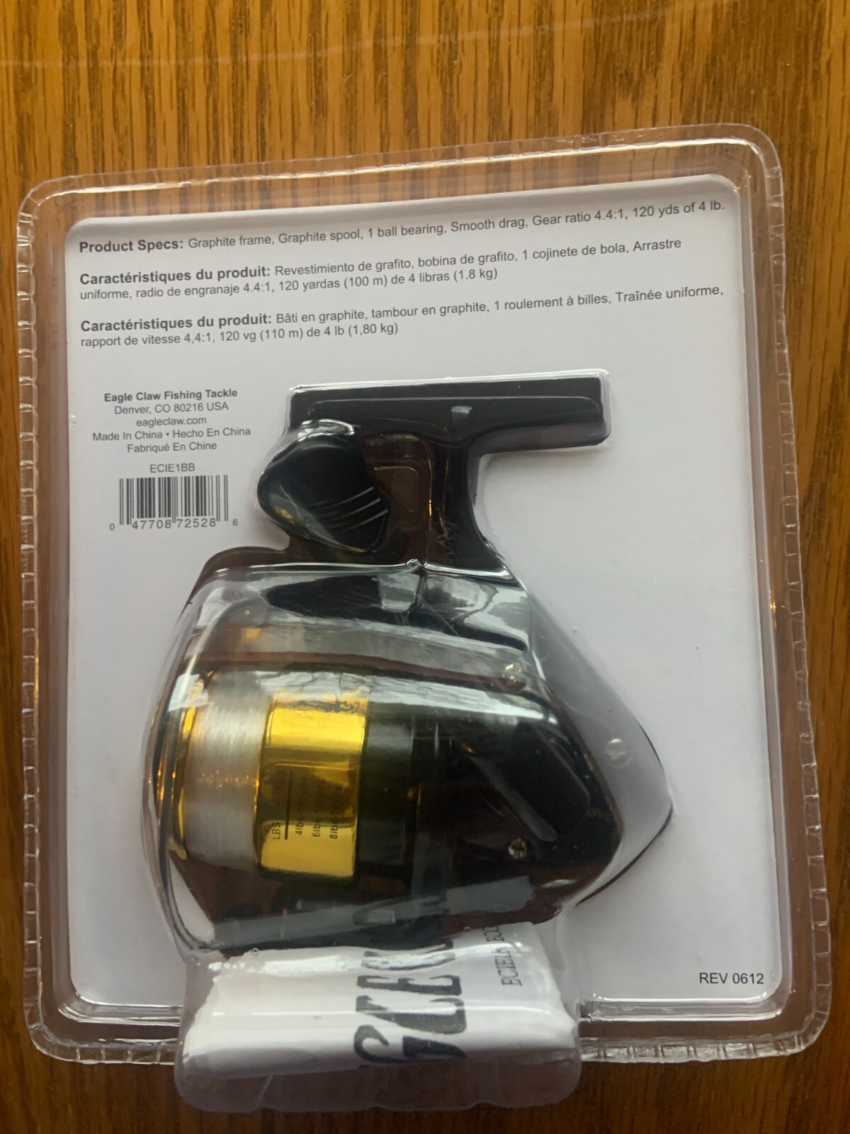 EAGLE CLAW ICE EAGLE ECIE 1BB SPINNING REEL