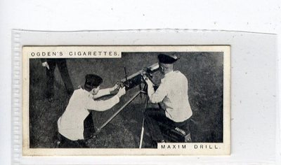 (Jc8503-100) OGDENS,MODERN WAR ARMS,MAXIM DRILL,1915,#5