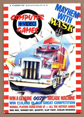 Computer & Video Games Magazine C&VG C+VG 1987 08 August
