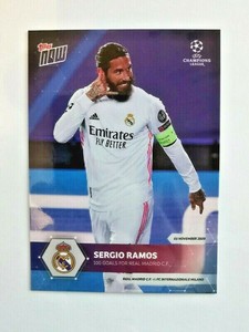 Topps Now Champions League 2020/21 Sergio Ramos (Real ...