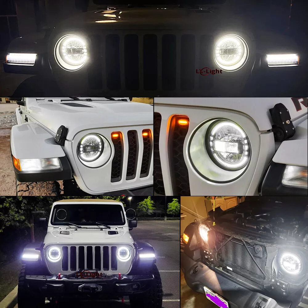 Led halo deals headlights