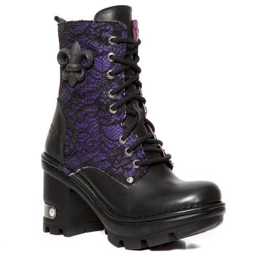 New Rock Shoes Ladies- Ankle Boots 