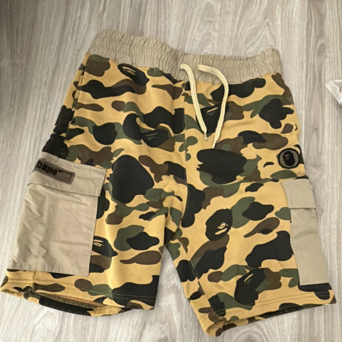 A Bathing Ape Army Regular Size Shorts for Men for sale | eBay