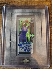 2003-04 Topps Matrix Michael Curry Mini Framed Auto #MA-MC Toronto Raptors