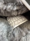 UGG Fluff Yeah Slide Charcoal Grey Sheepskin Platform Sandals Women's Size 6 — photo 4