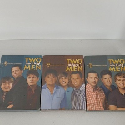 Warner Bros Two and a Half Men Seasons 6-8 DVD  Set Charlie Sheen NR