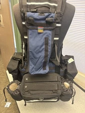 complete wildland firefighter pack system with bags and hydration pouch